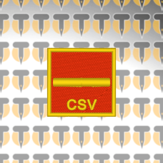 Patch Vigili del Fuoco - CSV