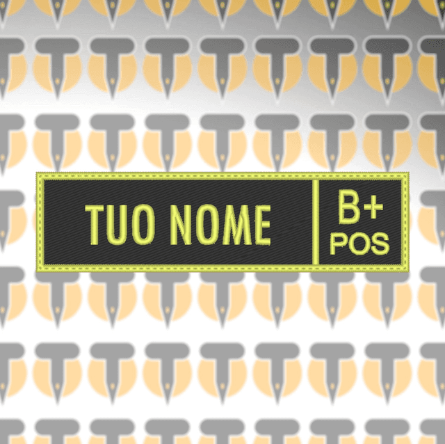 Patch Nominativa - Rh B +