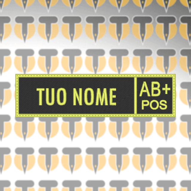 Patch Nominativa - Rh AB +