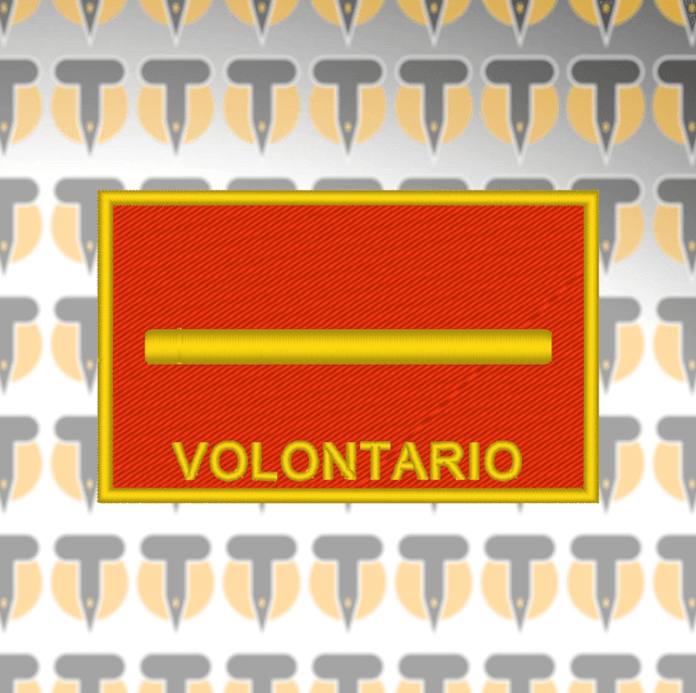 Patch Vigili del Fuoco - Caposquadra Volontario