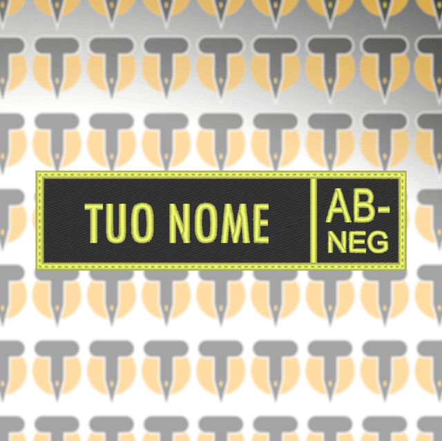 Patch Nominativa - Rh AB -