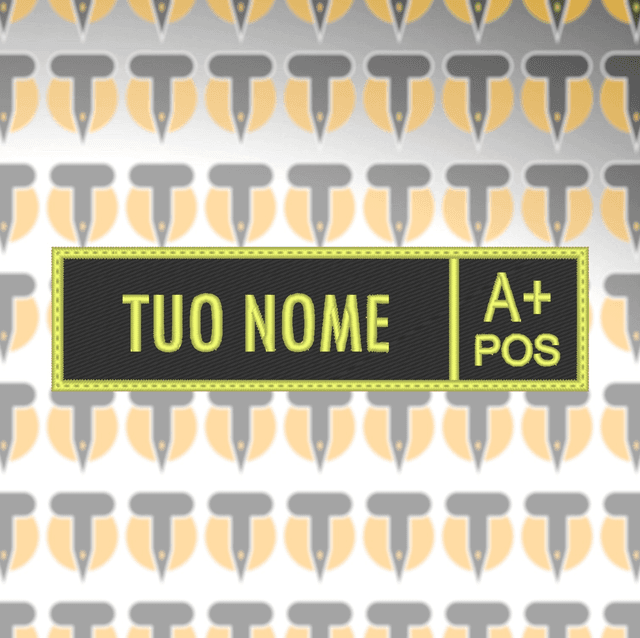 Patch Nominativa - Rh A +