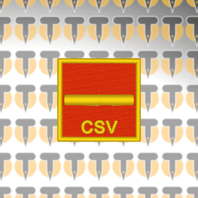 Patch Vigili del Fuoco - CSV