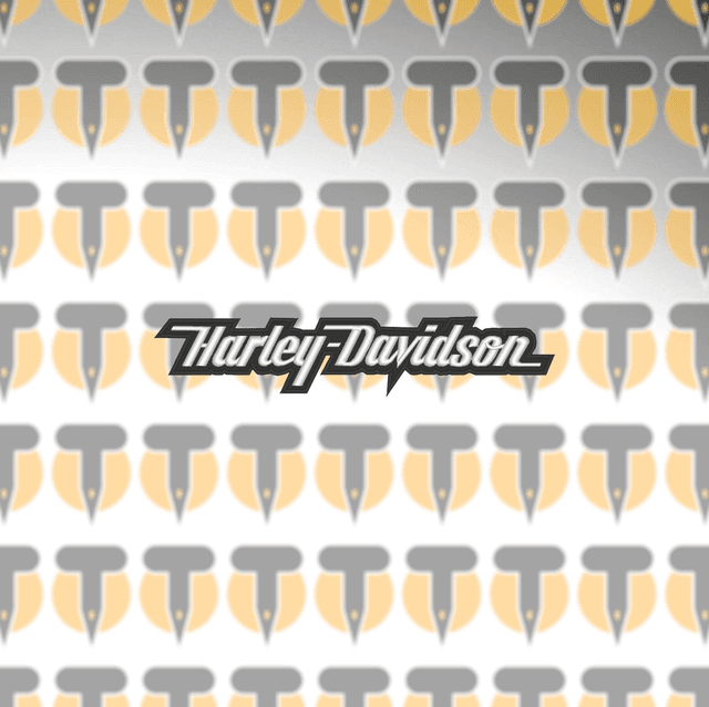 Patch Harley Davidson Stilizzata - Piccola