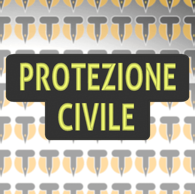 Maxi Patch Protezione Civile 