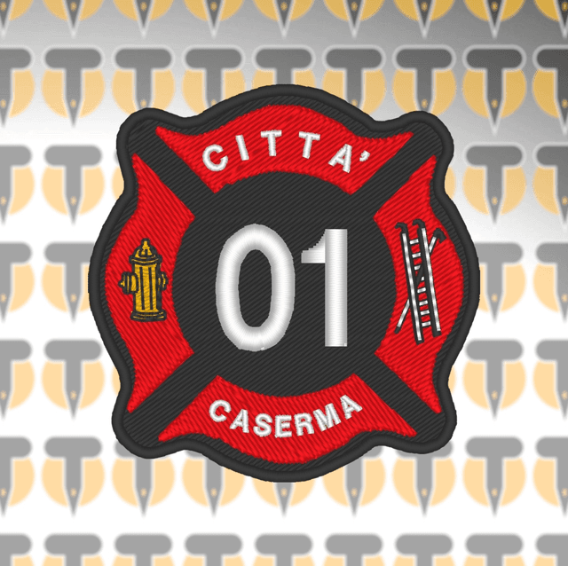 Patch Vigili del Fuoco - Sagomata 