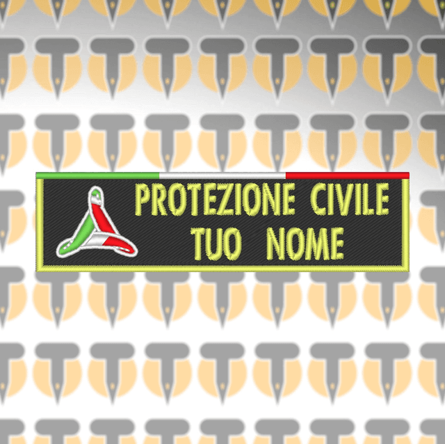Patch Nominativa - Protezione Civile 